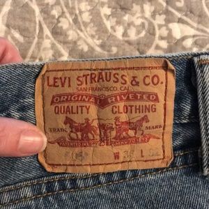 Lev’s 505 jeans 36x32